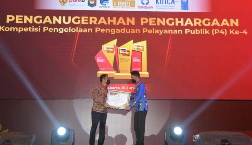‘Lapor Manis’ Bikin Pemkab Banjar Terima Anugerah SP4N Lapor