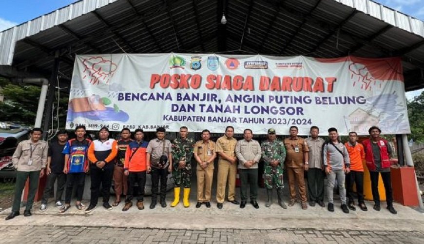 BPBD Tanjung Jabung Barat Kaji Tiru Penanggulangan Bencana di Kabupaten Banjar