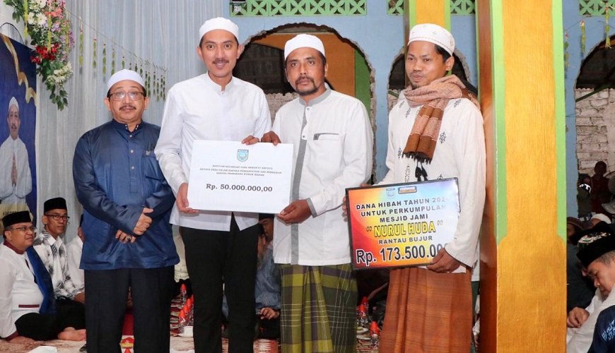 Safari Ramadhan Hari ke-9, Bupati/Wakil Bupati Banjar Sambangi Desa Artain