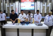 Wujudkan Kota Taat Ukur, Pemko Banjarmasin Lakukan Penapakan Cap Tanda Tera Sah Tahun 2025
