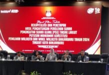Ditetapkan Pemenang , Persentase Perolehan Suara Lisa – Wartono Lebih Banyak Dibanding Hitung Cepat Dozer