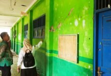 Dewan Pendidikan Tinjau Bangunan SDN Sungkai 1 yang Berpotensi Ambruk