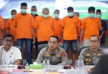 Selama Dua Pekan, Polres Banjar Berhasil Ringkus 8 Tersangka Pengedar Narkotika