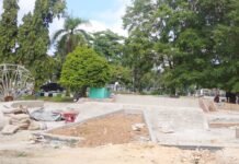 Menari Sepekan, Pemkab Banjar Hapus Keberadaan Air Mancur Berlian