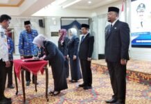 Bupati Kabupaten Banjar Ingatkan Lima Pejabat yang Dilantik Harus Loyal