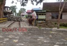 Rehabilitasi Jalan Desa Munggu Raya Rampung, Tersisa 250 Meter Belum Tertangani