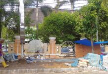 Aktivitas Pembangunan di Depan RSUD Ratu Zalecha Tanpa Papan Nama Proyek