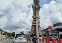 Ganti Mesin Rp194 Juta, Jam Tugu Adipura Tak Fungsi Lagi