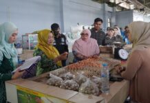 Jelang Nataru, Disperindag Balangan Sidak di Pasar Adaro