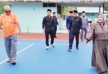 Rp393 Juta, Dewan Sebut Renovasi Lapangan Tenis Albasia Tak Sempurna
