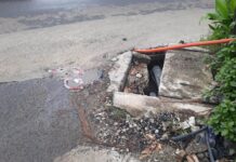 Warga Wildan Sari 3 Keluhkan Lubang Bekas Galian Pipa dan Drainase Tak Ditutup Kembali