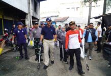 Dukung Program Indonesia ASRI, Pemko Banjarmasin Gelar Bersih-Bersih di Pasar Antasari