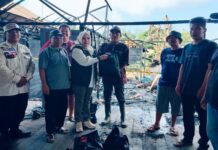 Cepat, Pemkab Banjar Salurkan Bantuan dan Lakukan Penilaian Kerusakan Dampak Kebakaran di Mataraman