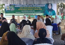 Reses di Kelayan Barat, Hilyah Aulia Ajak Warga Pilah Sampah