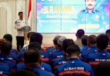 Lantik Pengurus Buser 690, Bupati: Ujung Tombang Penanganan Kebencanaan