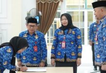 102 Kepala Sekolah Dilantik, Sekda: Upaya Penguatan Kualitas Pendidikan
