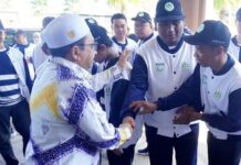 Pelapasan Kafilah MTQ ke-37 Kalsel, Wabup: Targetnya Mempertahankan Gelar Juara