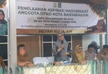 Reses di Kelayan B, Hilyah Aulia Tampung Aspirasi Drainase hingga Dukungan UMKM