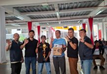 Bambang–Sukarli Juara Domino Semarak HUT ke-81 RI di Sekretariat DPRD Banjarmasin