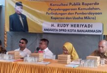 DPRD Banjarmasin Siapkan Perda Kemudahan dan Perlindungan Koperasi serta Usaha Mikro