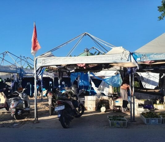 Tentang Compang-camping Tenda Pedagang Pasar Buah Astambul, Perumda Pasar Sebut Telah Siapkan Rencana
