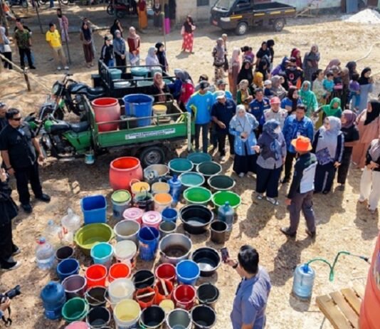 Kemarau Panjang, Pemko Banjarbaru Pasok Air Bersih ke Sejumlah Wilayah Rawan