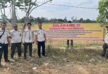 Spanduk Larangan Berjualan Dipasang, Kasatpol PP: Langkah Awal Sebelum Penertiban