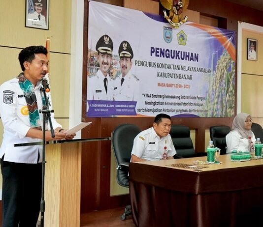 Pengukuhan KTNA 2026 – 2031, Bupati Sebut Ada Startegi yang Perlu Diperkuat