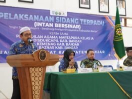 Sidang Terpadu Istbat Nikah di Aranio, Wabup: Upaya Mendekatkan Layanan Hukum dan Administrasi Kependudukan