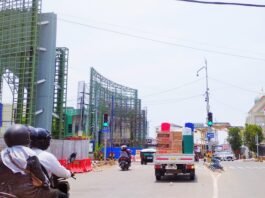 Ada Perlambatan Pengerjaan Pemugaran Gerbang Sekumpul, Dinas PUPRP Minta Percepatan